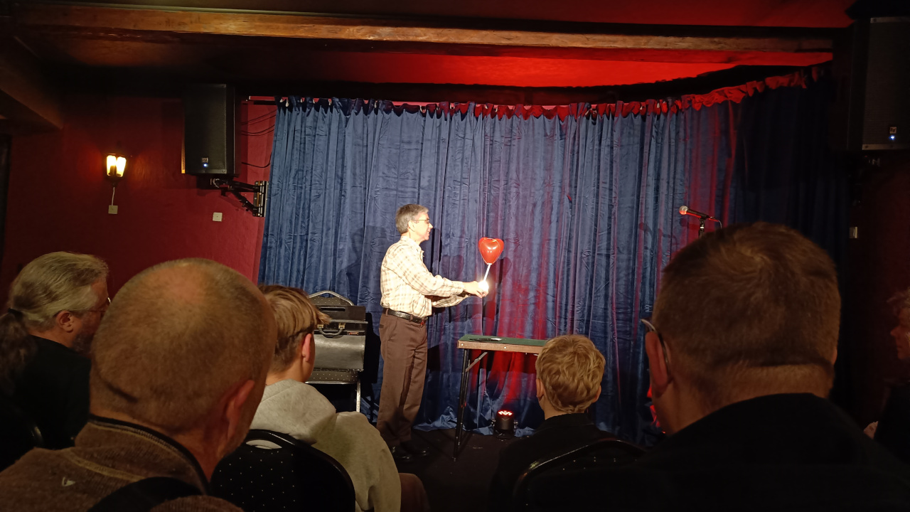 Jørgen Fevre på scenen